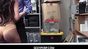 Sexy Sophia Leone Banged Hard by Mall Officer!