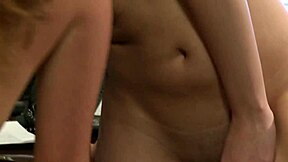 allie and tia horny office ffm threesome rough riding screaming