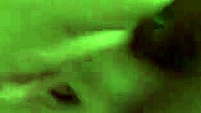 Black babe shaves pussy for big white cock ride?