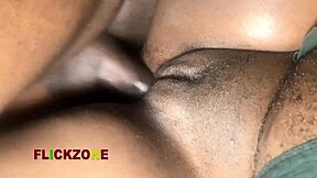 Watch me pound her huge fat ebony ass and pussy closeup