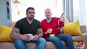 Can this funsize teen's tight ass handle a brutal dp?