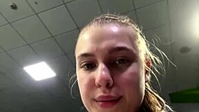 Gym BBW's Massive Tits Bounce During Horny Fuck