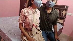 Desi virgin teen student fucked doggy first time?