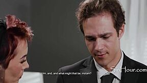 Jayden Marcos fucks granny Ruby Lynne at funeral!