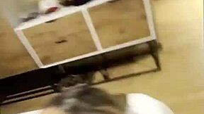 Shy big tits Latina milf endures first casting interview and huge cumshot on sofa