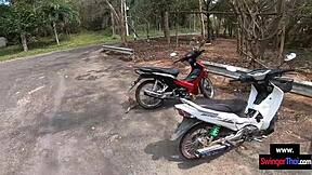 Amateur Asian Teen 18+ Rides Her Monster Dick European Boyfriend POV Hardcore