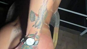 Homemade Brazilian Blonde's Rounded Ass Gaped by Huge Cock Anal Creampie!