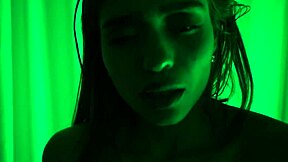 Yaira Touches Herself Groping Tits Ass While Brushing Hair Around House