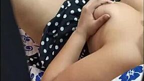 Stepdad walks in on masturbating stepdaughter after long workday