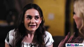 horny milf stepmom licks stepdaughter's shaved pussy mutual