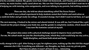 Surrender To Teacher's Son In Sissy Story!