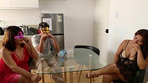 Real couple swap first dp anal creampie orgy?