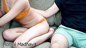 bend over teacher, your boyfriend's huge cock owns that lingerie pussy now