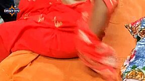 desi village bhabhi in red saree... wanna see her tight pussy wrecked?