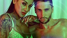 Yaira Touches Herself Groping Tits Ass While Brushing Hair Around House