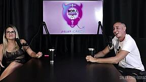 bruna carlos dominated in sheer red bora cast by matheus caetano bdsm outdoor