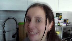 she craved candy dick but ends up ass-fucked by a real monster creampie close-up.