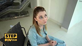 Teen Stepsister Bribed to Ride Your Cock Hard