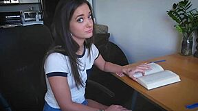 step sis caught step bro now helps with hot handjob