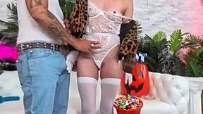 Brunette Tess Thompson Hooks Up With Bryan Gozzling For Rough Fuck