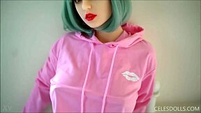 Curvy Japanese Sex Doll Boobs Tempt Real Fuck