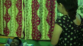 desi maid's juicy pussy tempts young lover's deep thrusts