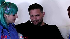 patient ready for two british nurses fucking turns?