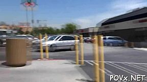 barely legal 18+ teen sluts compete in sloppy cock sucking pov challenge! 🍆💦