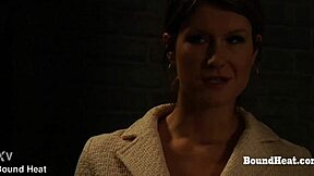 Bound European Teen Branded Slave For Lesbian Mistress Humiliation