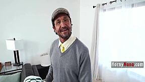 cucking step grandpa makes me horny asshole with granny pussy pov