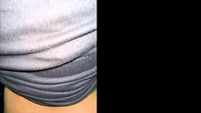 cute 18-year-old latina college coed gags on monster cock, begs for creampie doggystyle pounding