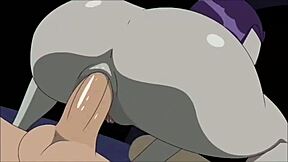 raven takes it deep in her ass