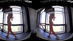 busty blonde teen teases her big boobs in exclusive stasyq vr