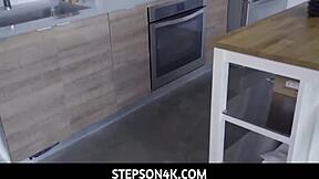 Blonde stepmommy takes stepson doggy deep! 🍑💦🔥