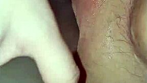 i squat on huge dildo fucking till i cum hard pov