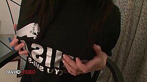 Passionate Hina Maeda Cums Hard on Massive Asian Dildo