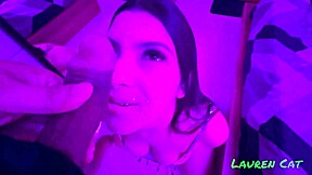 Big ass latina novinha fucked hard facial cumshot