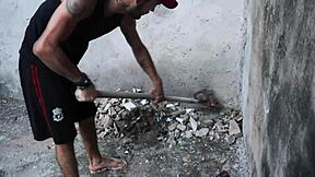 Colombian Latina With Big Ass And Tattoos Seduces Homemade Worker For Close-Up Fuck