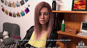 horny milf roleplays with cute big ass brunette teen in law school fantasy