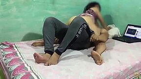 me cumming deep in tight stepsister pussy home alone