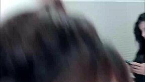 three amateur teen shemales in homemade threesome take anal from crossdressing babe