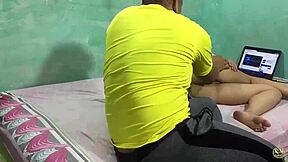 me cumming deep in tight stepsister pussy home alone