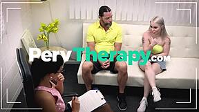 stepsis slurps foreign monster cock deepthroat blowjob interracial teen tease