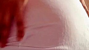 your latina girlfriend in blonde dress calls begging sex with her small perky tits pov