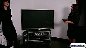 milf dominates teen biting nipples licking pussy hard