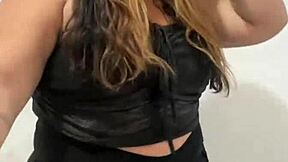 oh sigilosabbw dancin got me so horny pt1 damn her curves shakin