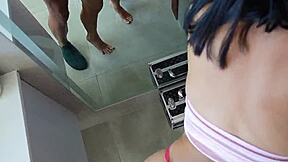 stepdaughter trades vip passes for daddy's huge cock pounding 😩🍆💦 you won't last!