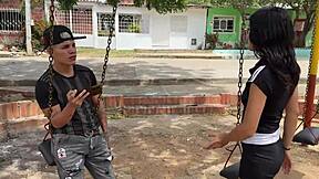 Colombian Latina Fulfills Fetish Fucked Raw By Stranger Bareback