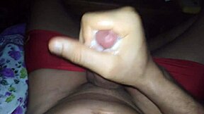 Girlfriend Watches African BF Stroke Monster Cock in Bathroom