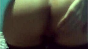 Colombian Secretary's Curvy Ass Bent Over Wife's Bed Doggystyle